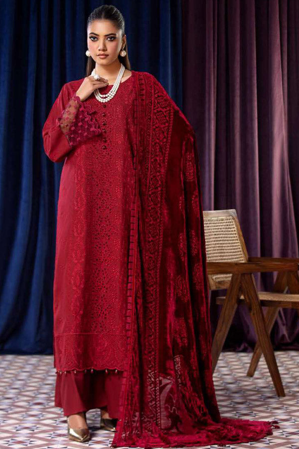 Lala Brocade Emb Wool'25 LW#126