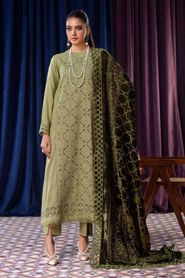 Lala Brocade Emb Wool'25 LW#127