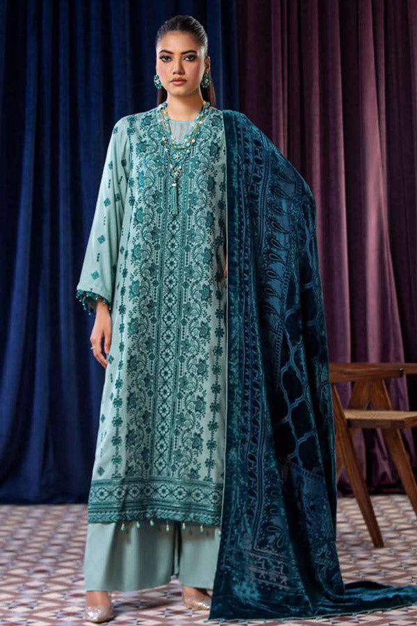 Lala Brocade Emb Wool'25 LW#128