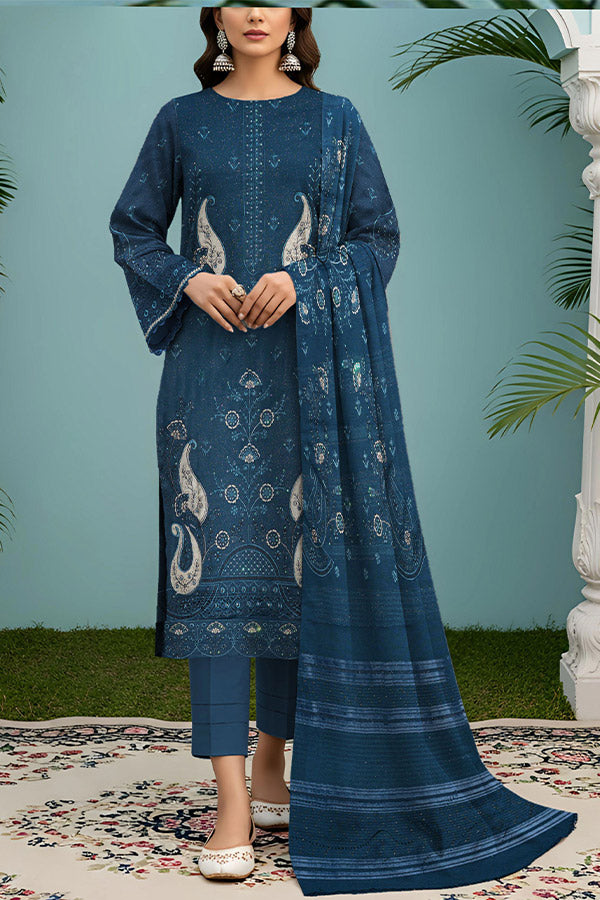 Libas Chamki Emb Dhanak`25 V-1627 D#01