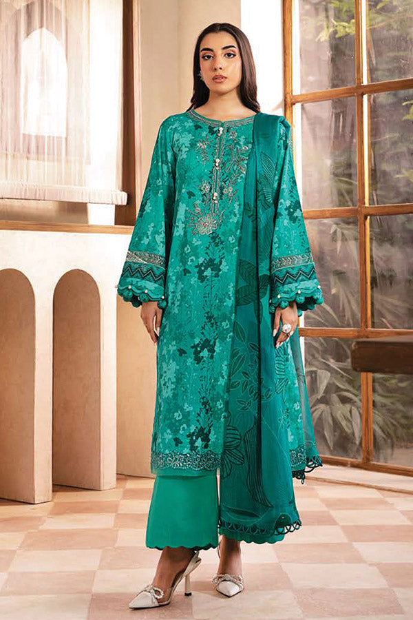M Basics Unstitched Eid Lawn`25 D#10A