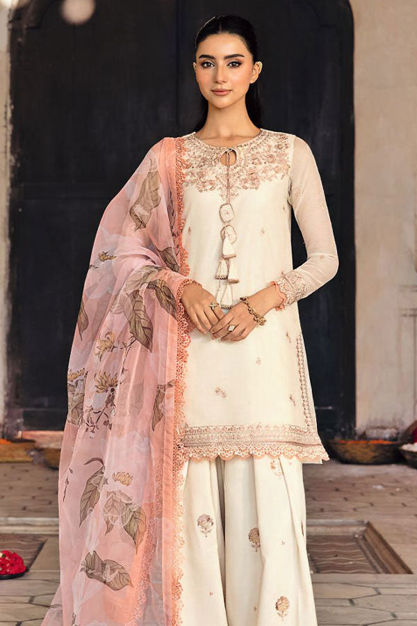 M.Basics Unstitched Winter Festive`25 D#5 (Off White)