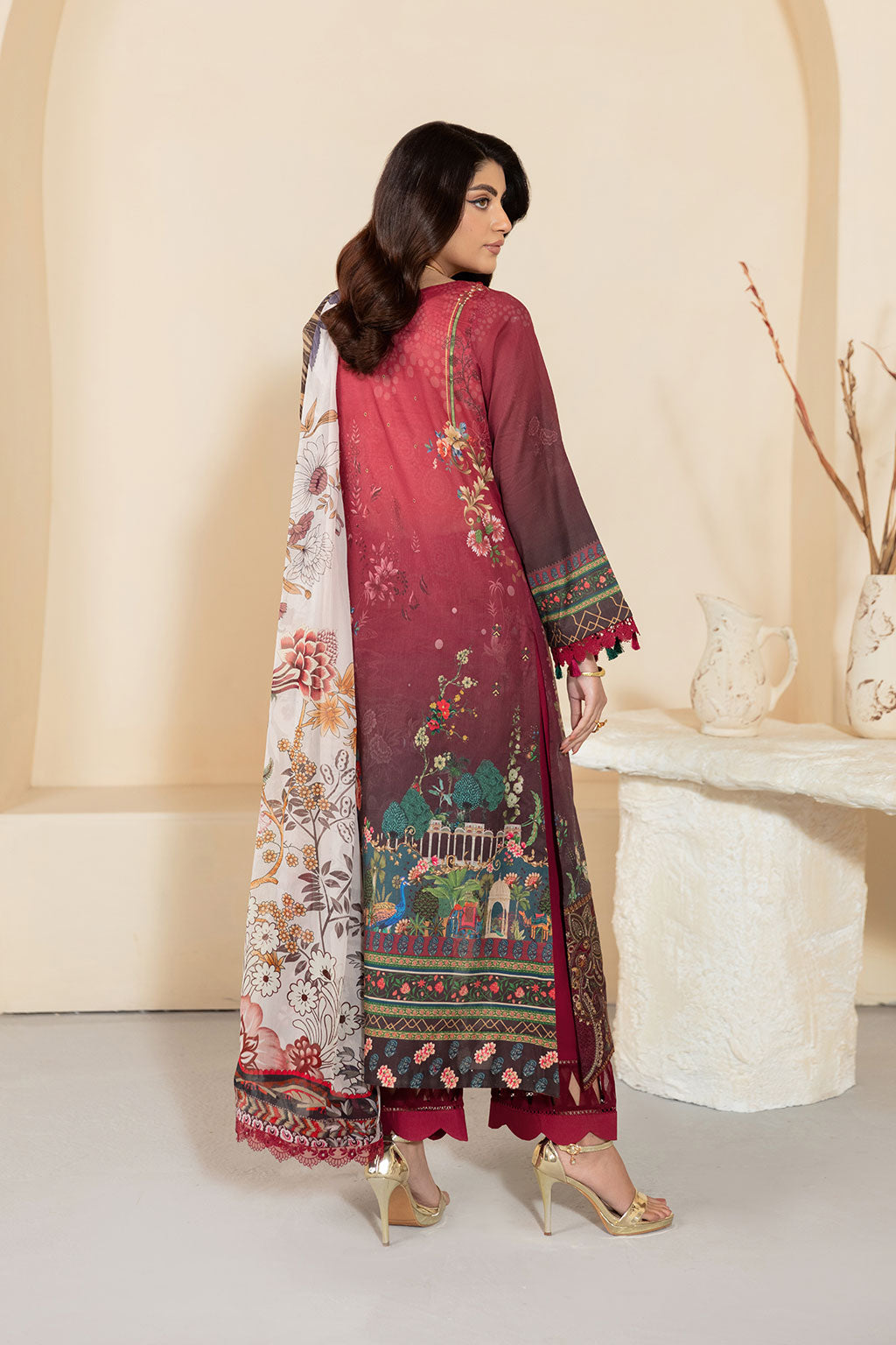 Ramsha Mashaal L/Lawn'25 Vol-13 D#1303