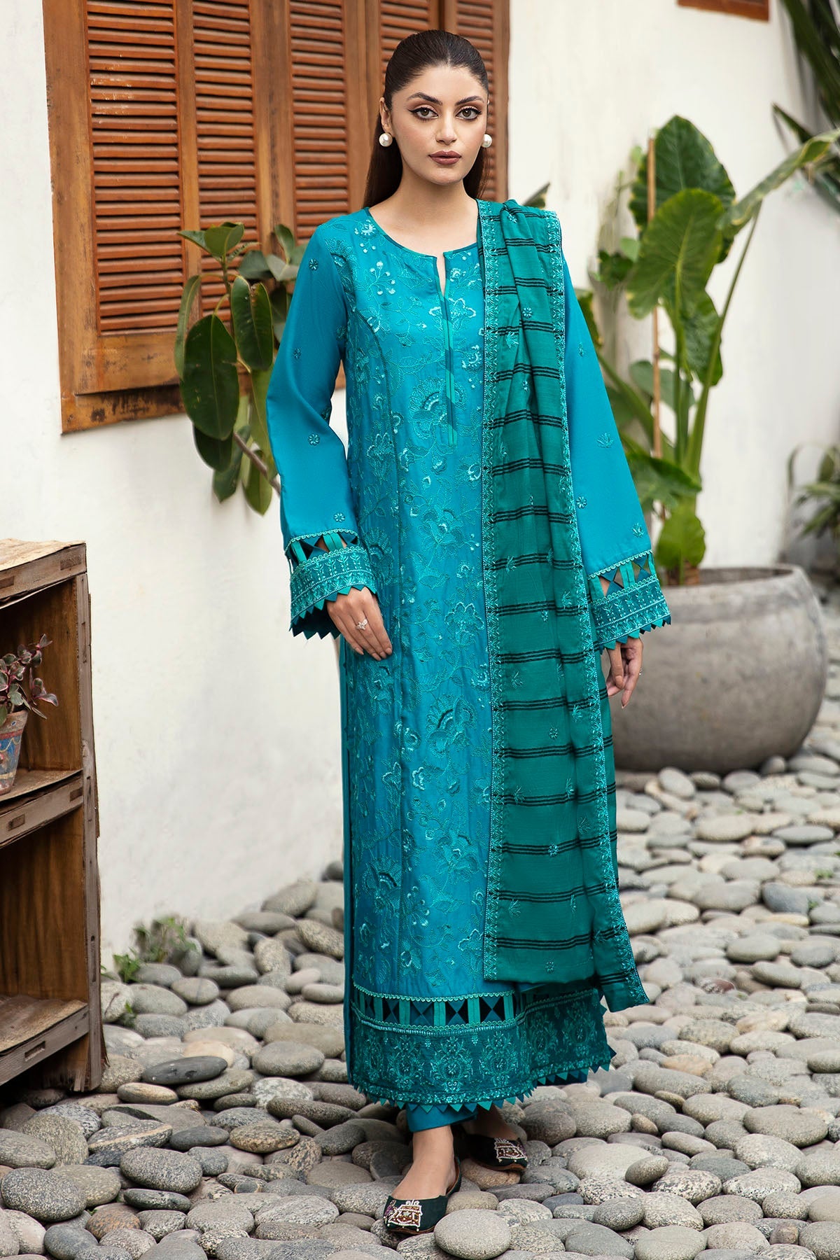 Motifz Premium Emb Linen`23 D#4275
