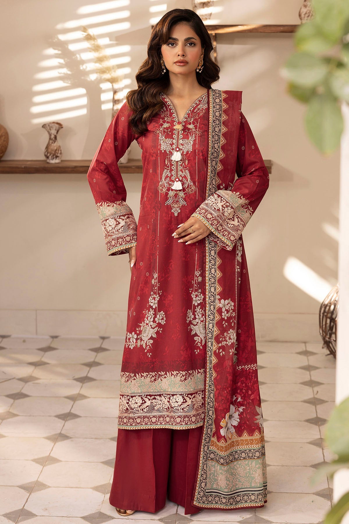 Motifz Digital Print Lawn`25 D#5412