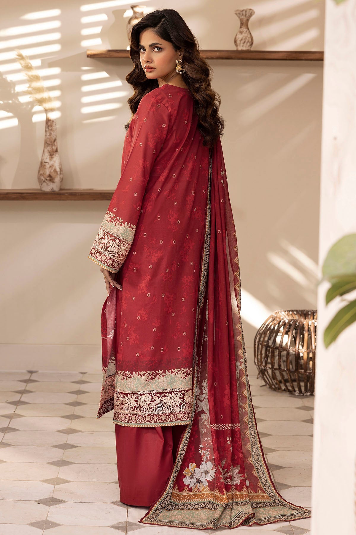 Motifz Digital Print Lawn`25 D#5412