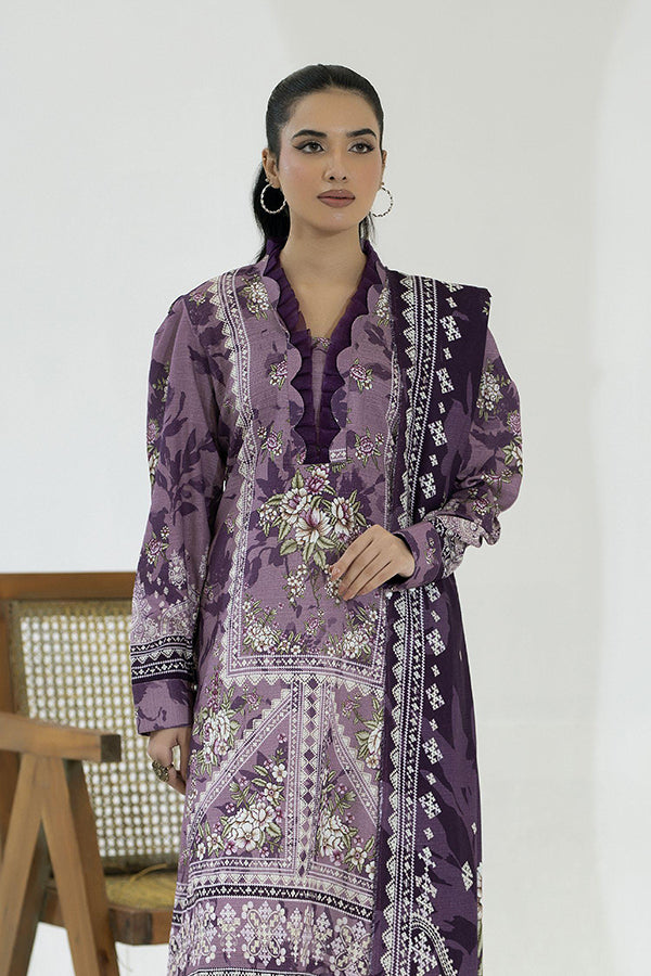 Maya Slub Luxe Khaddar`25 D#1 (T Pink)