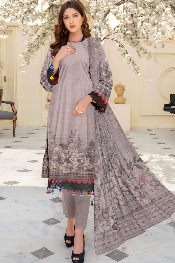 Mi Creation Doby Lawn'24 V#3 (L MAUVE)