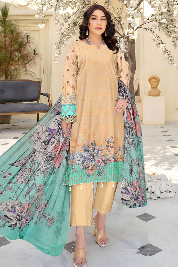 Mi Creation Doby Lawn'24 V#3 (PEACH)