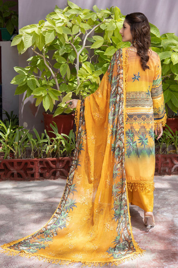 Mi Creation Jaal Series Viscose’23 (Yellow)