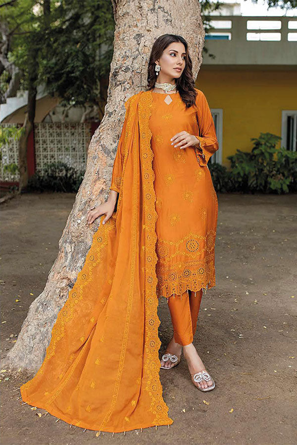 Mi Creation Kamila A/Viscose Schiffli`23 D#D Rust