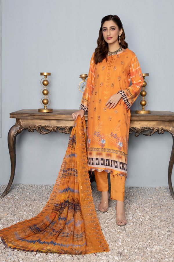 Mi Creation Kinara Airjet Viscose`23 (Orange)