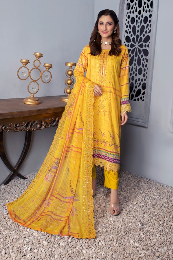 Mi Creation Kinara Airjet Viscose`23 (Yellow)