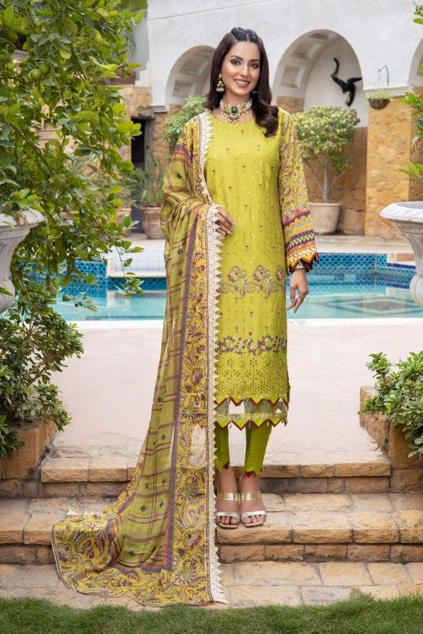 Mi Creation Shahkaar Viscose`23 M-Green