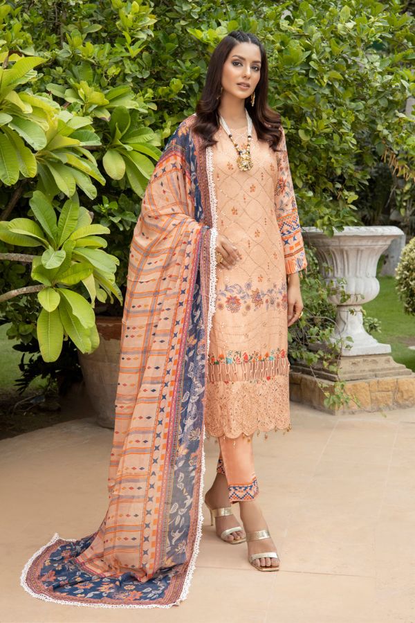 Mi Creation Shahkaar Viscose`23 Peach