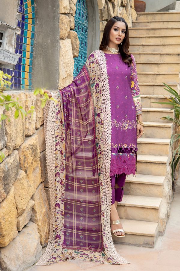 Mi Creation Shahkaar Viscose`23 Purple