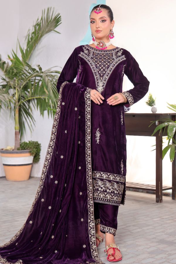 Mi Creation Cut Dana Velvet`25 (Vol-2) D#3