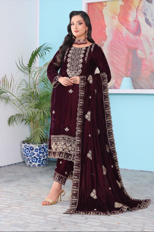 Mi Creation Cut Dana Velvet`25 (Vol-2) D#4