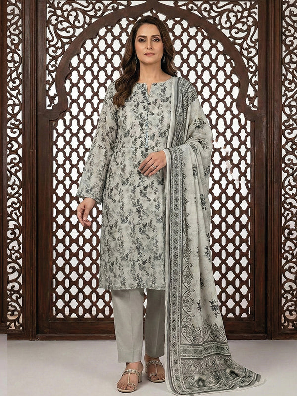Mi Creation M/Collection Lawn'26 D#1 (L Grey)