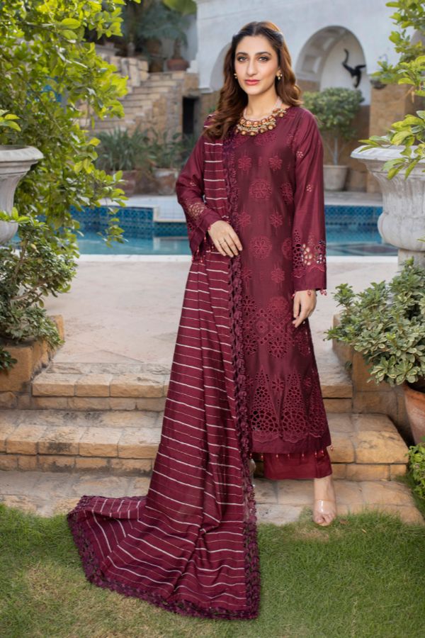 Mi Creation Missa Viscose`25 D#1 (D Maroon)