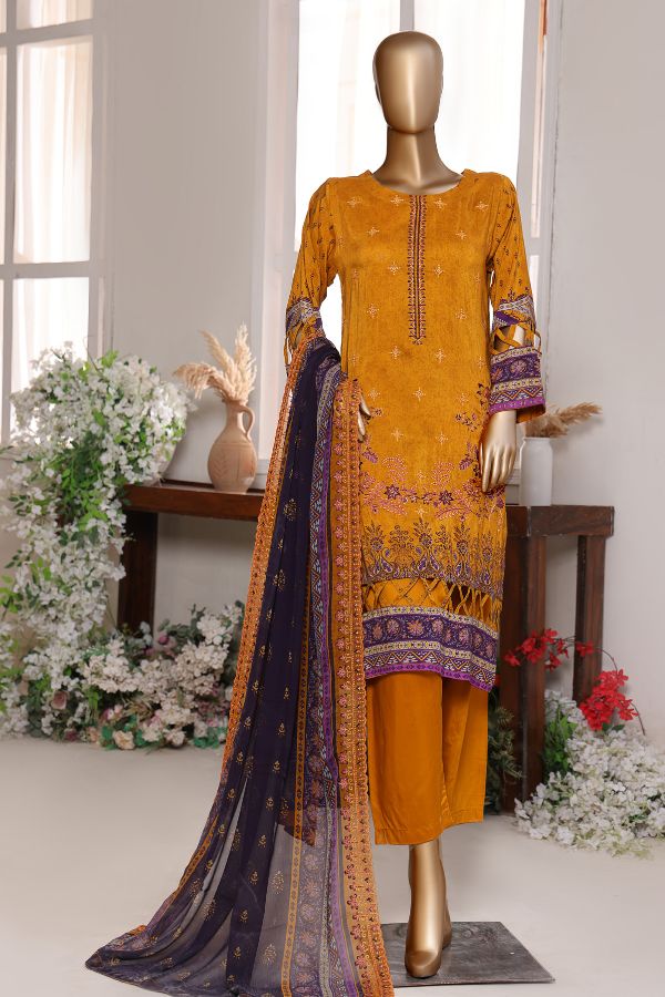 Mi Creation Pareesa Viscose`25 D#1 (Mustard)