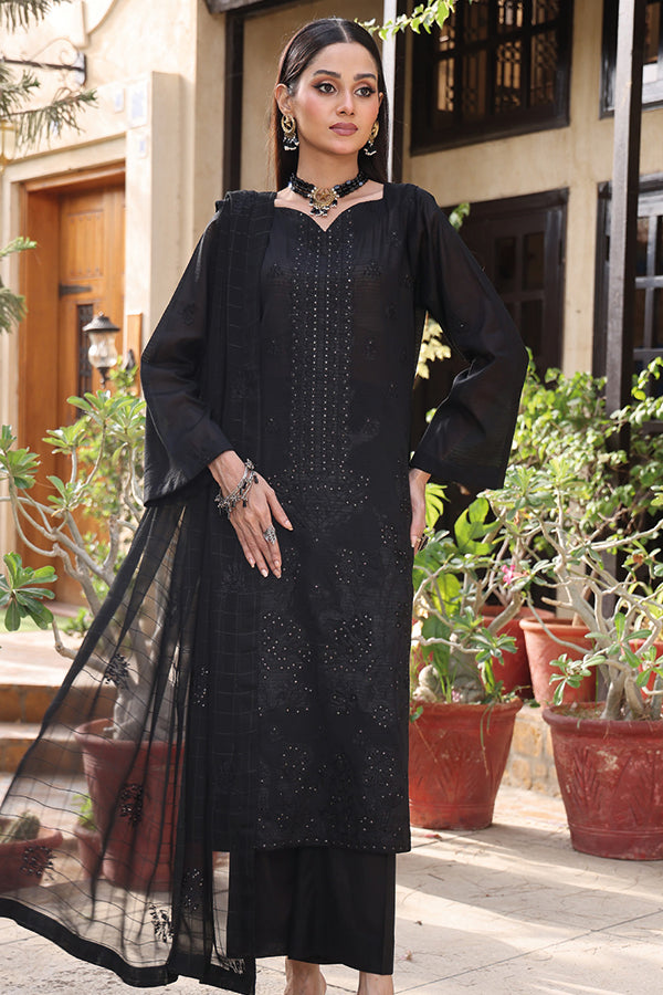 Mi Creation Patterns Lawn'26 D#1 Black