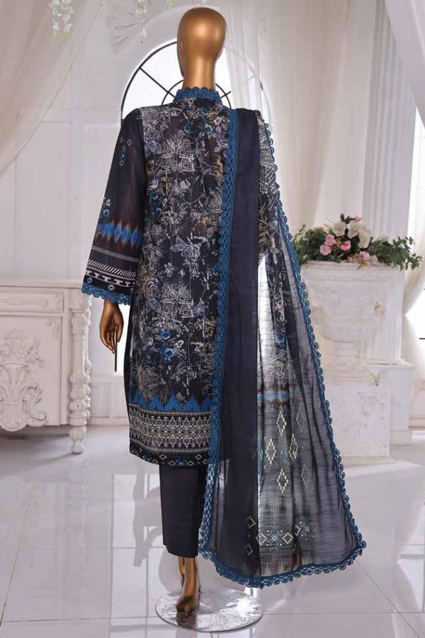Mi Creation Taana Doriya Lawn`25 (D Grey)