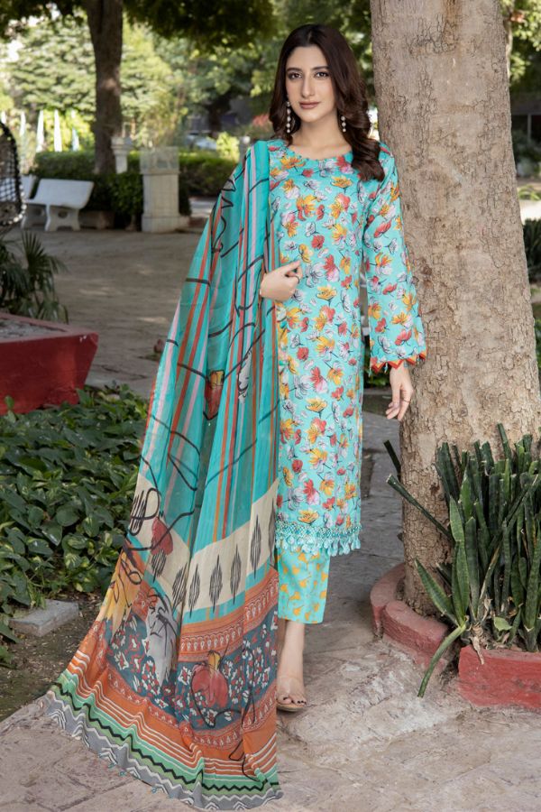 Mi Creation Uraan Viscose`23 Vol-2 Ferozi