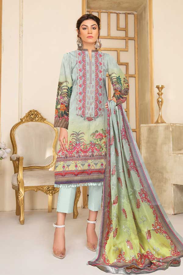 Muntaha's Luxury Lawn'23 Vol#1114 D#08