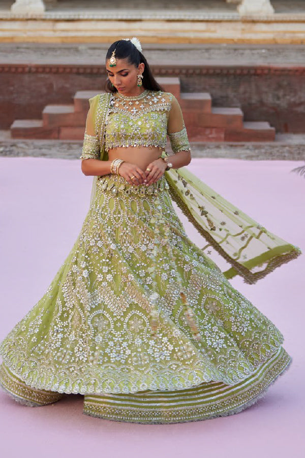 Zaha Gossamer Unstitched Wedding Festive`25 (D#01)