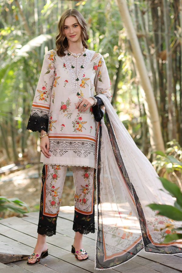 Noor Eid Luxe Printed Kari By Saadia Asad'25 D#4B