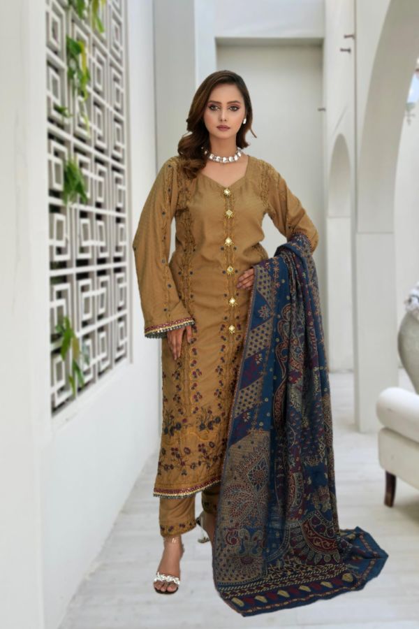 Noor Jahan Mashrik L/Peach`25 Vol-5 D#02