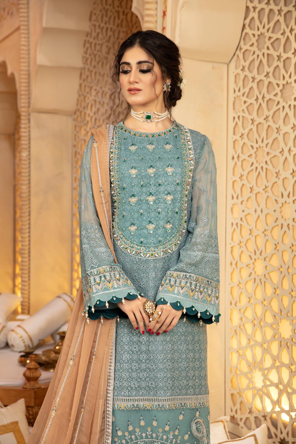 Adan`s Libas Raviah Emb Chiffon`22 D#05