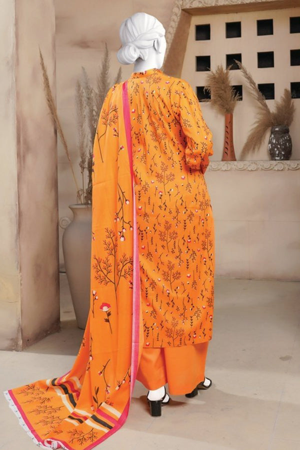 Oriens Print Lawn'25 D#5552 (Orange)