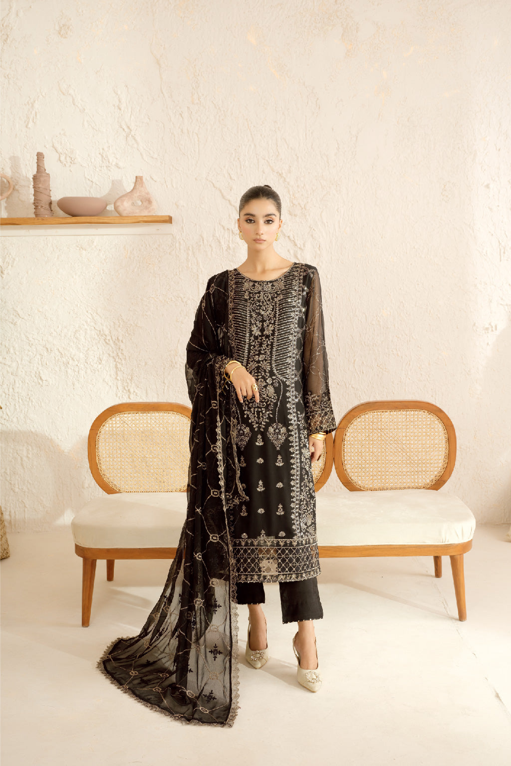 Ramsha Sonehri Chiffon`25 Vol-1 BB#107