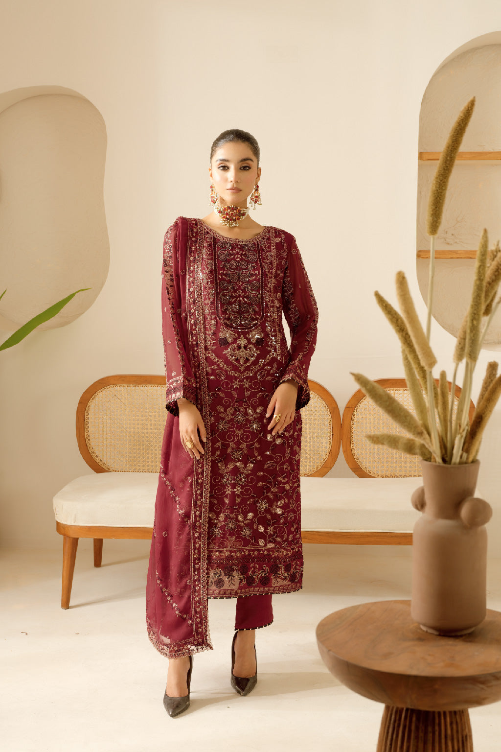 Ramsha Sonehri Chiffon`25 Vol-1 BB#105