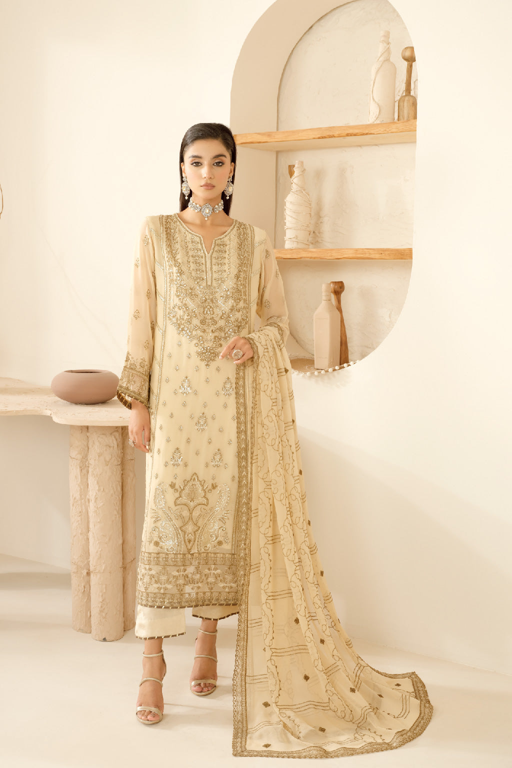 Ramsha Sonehri Chiffon`25 Vol-1 BB#104