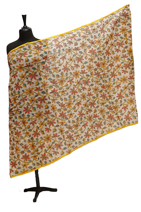 Paper Silk Chickenkari Dupatta D#2-6