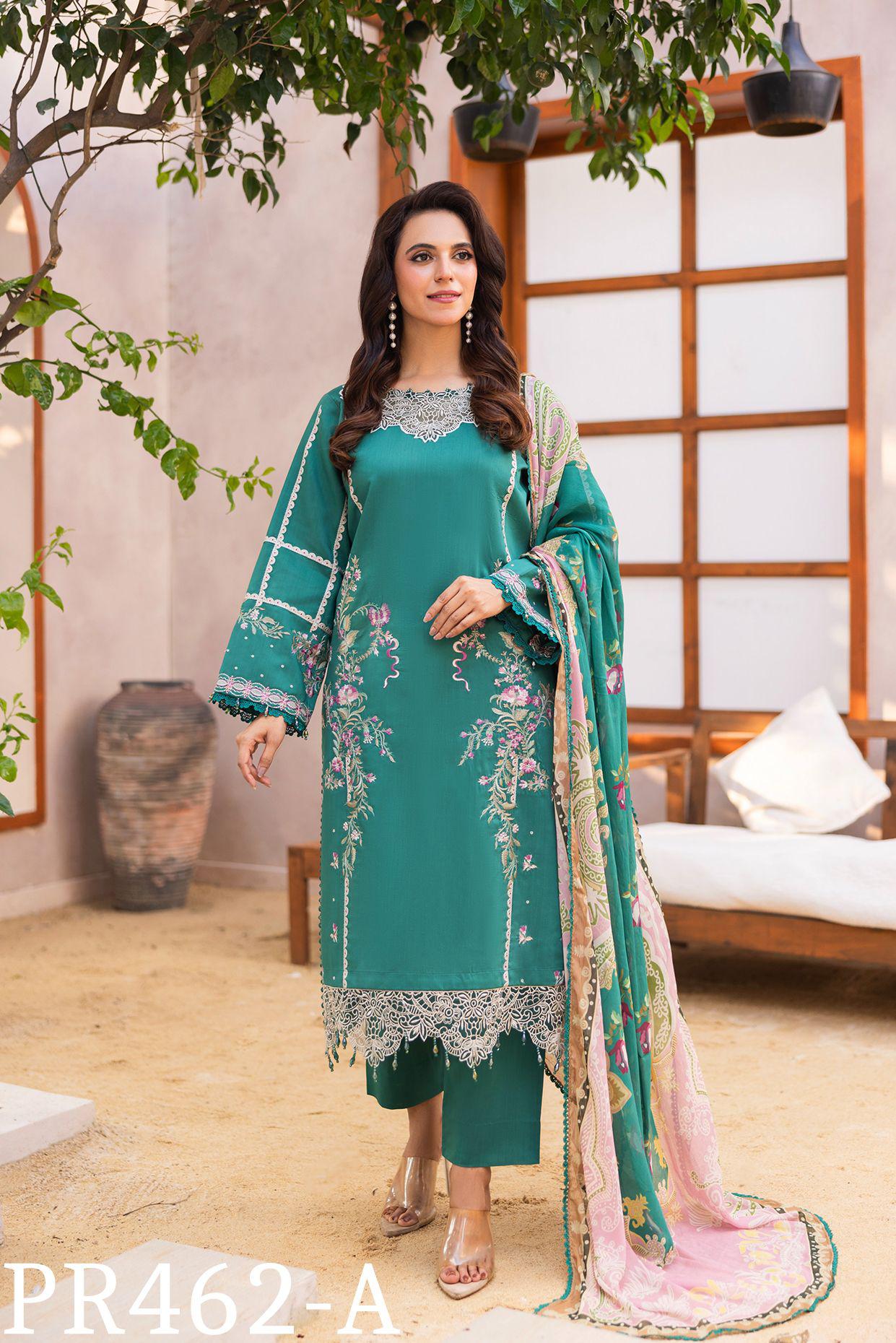 Peridot Emb Viscose`25 PR#462-A