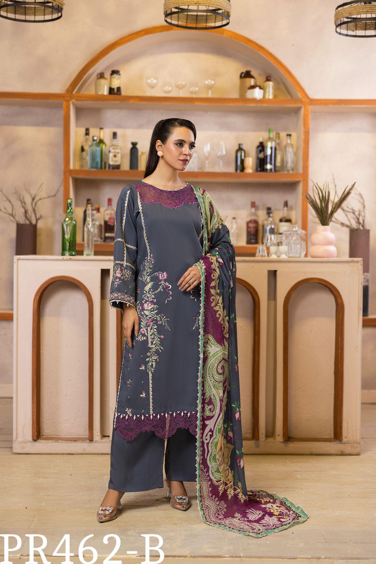 Peridot Emb Viscose`25 PR#462-B