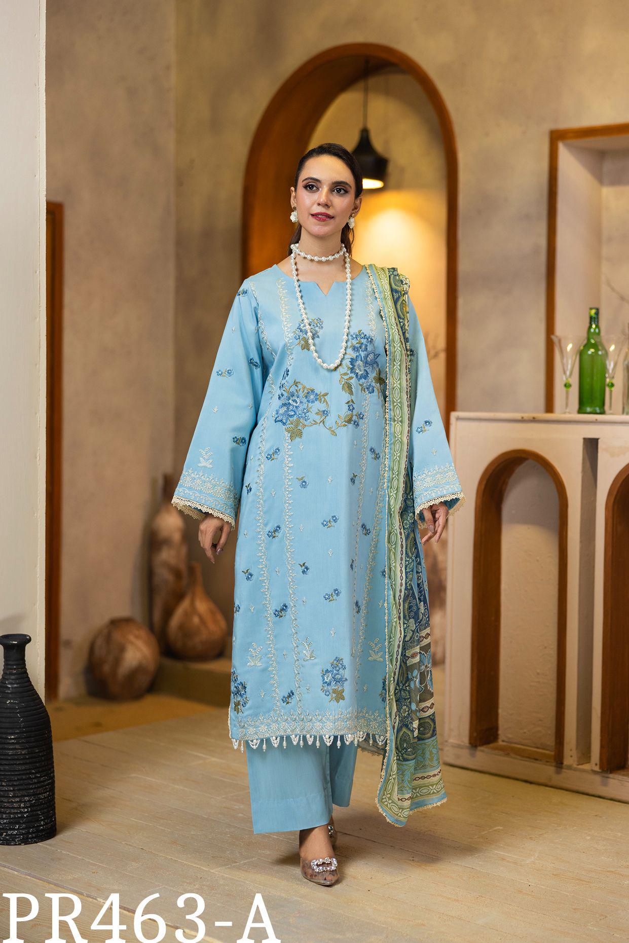 Peridot Emb Viscose`25 PR#463-A