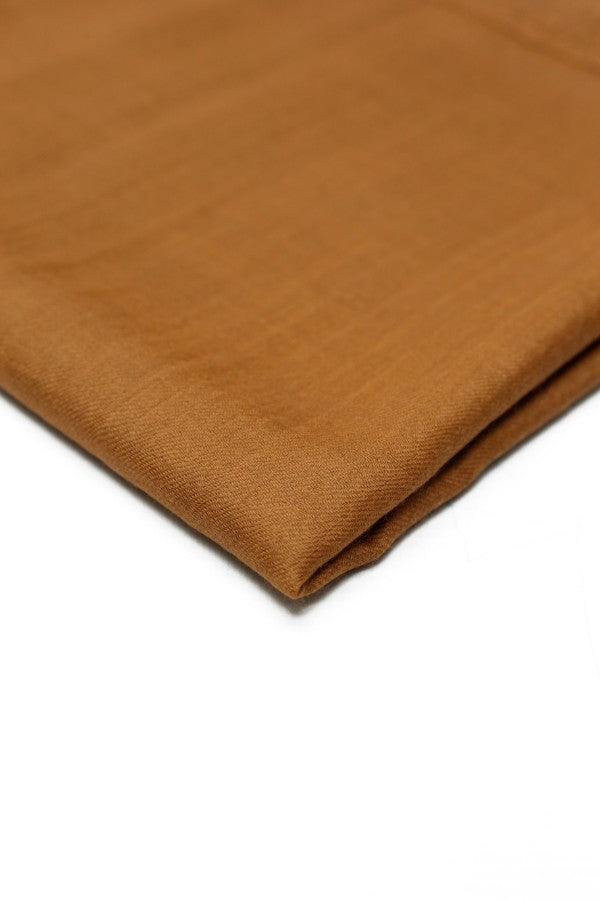 Plain Shawl Semi Pashmina D#45 (L Rust)