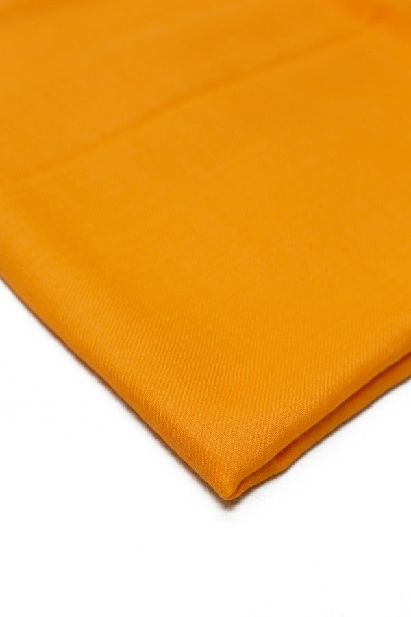 Plain Shawl Semi Pashmina D#45 (Orange)