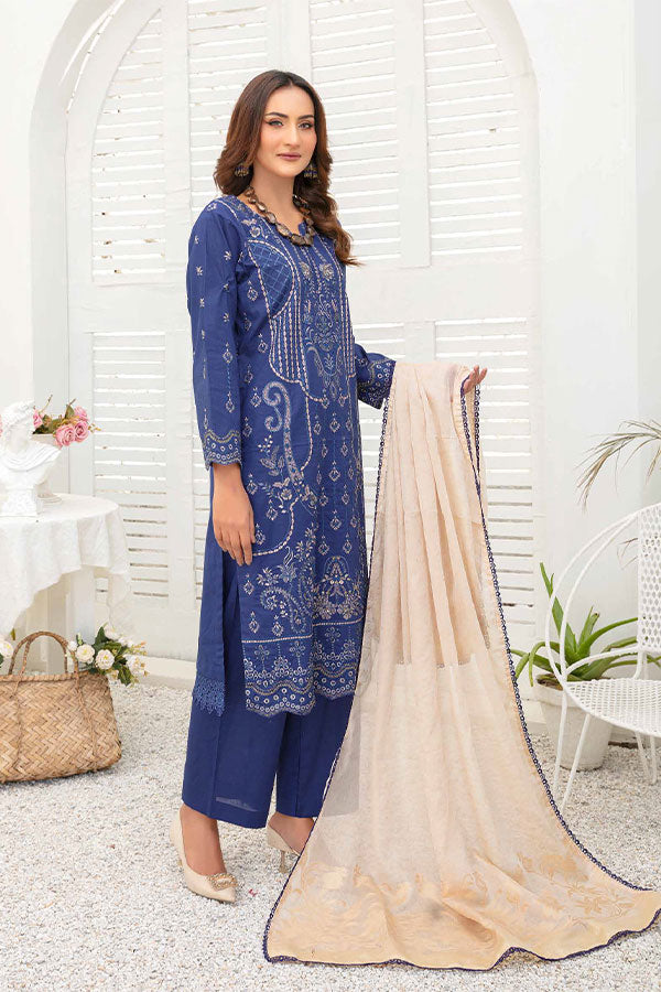 RA Tabeer Premium Emb Lawn'24 D#1