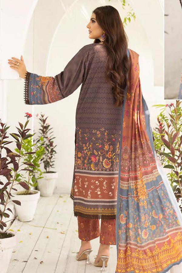 RA Zarki`s Print Khaddar`24 ZK#03