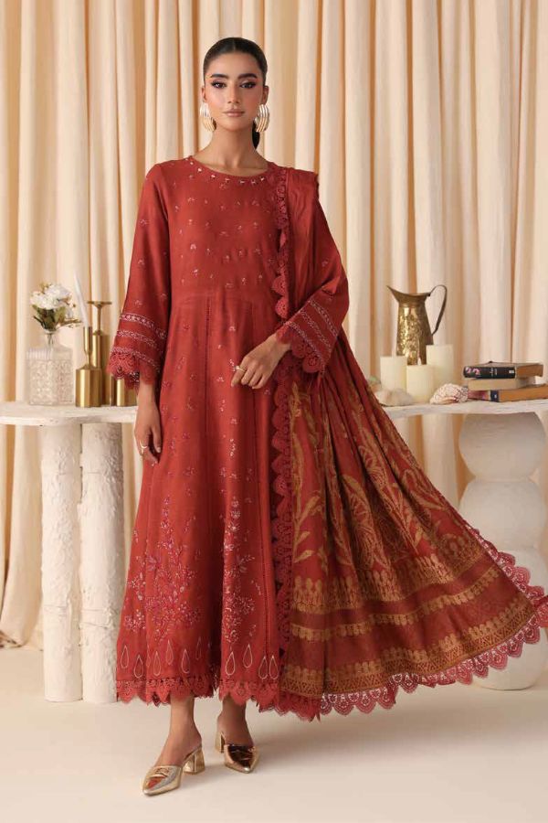 RA Dastaan Leather Peach`25 Vol-2 DS#07