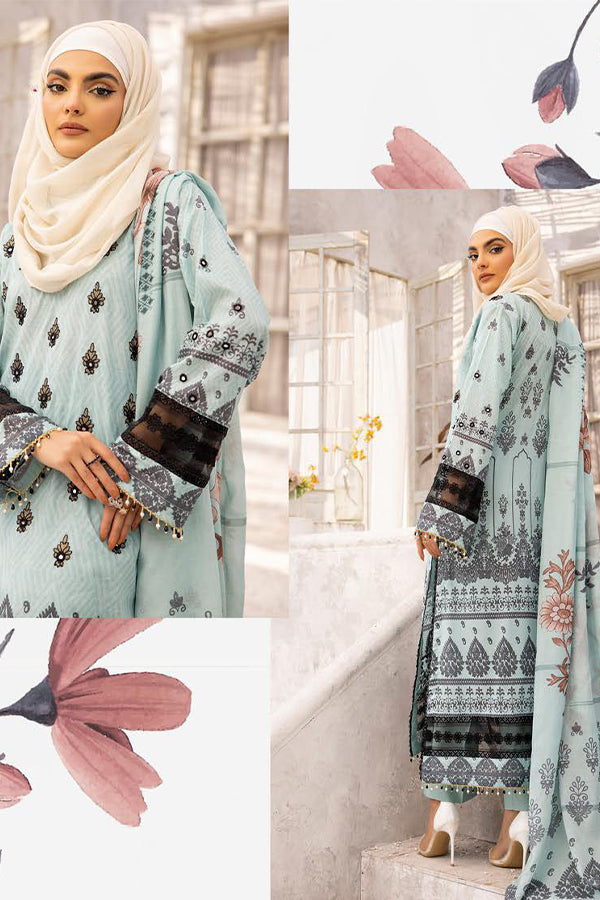 Ra Gul-e-Zarki Emb Shiffli`24 ZK#07