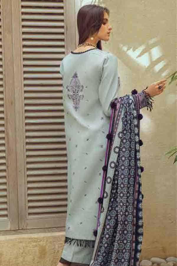 Roheenaz | Garden Veal Printed Lawn 25 | Tulip Sugar