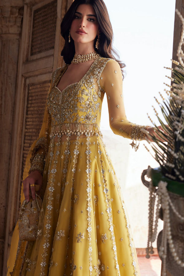 Zaha Gossamer Unstitched Wedding Festive`25 (D#02)