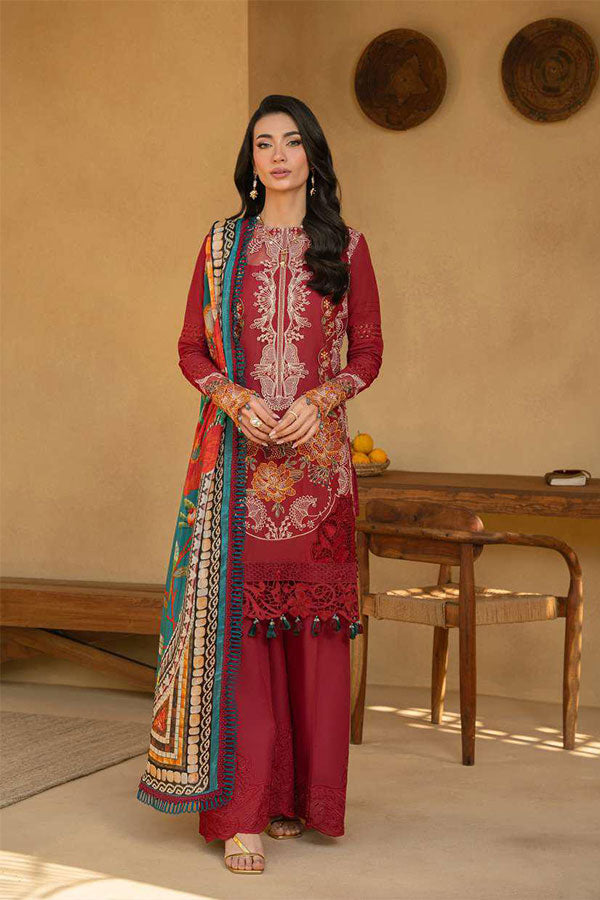 Saira Rizwan Luxury Unstitched Lawn'25 SRL#02 (Manon)